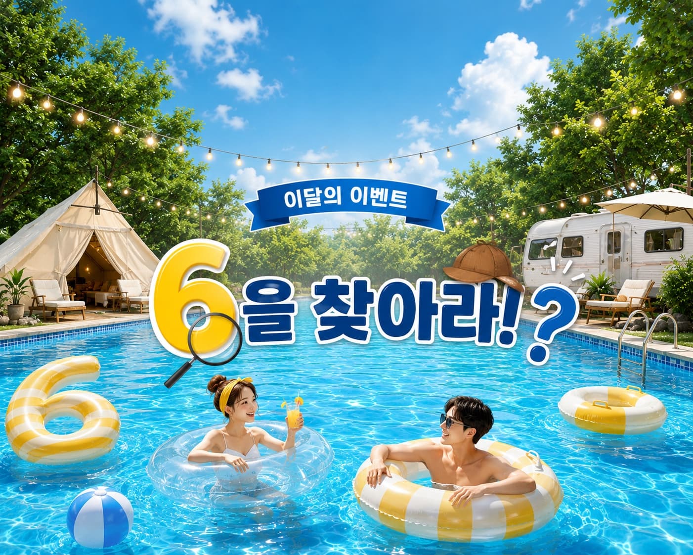 이달의 이벤트 :
'6'을 찾아라 특별 할인